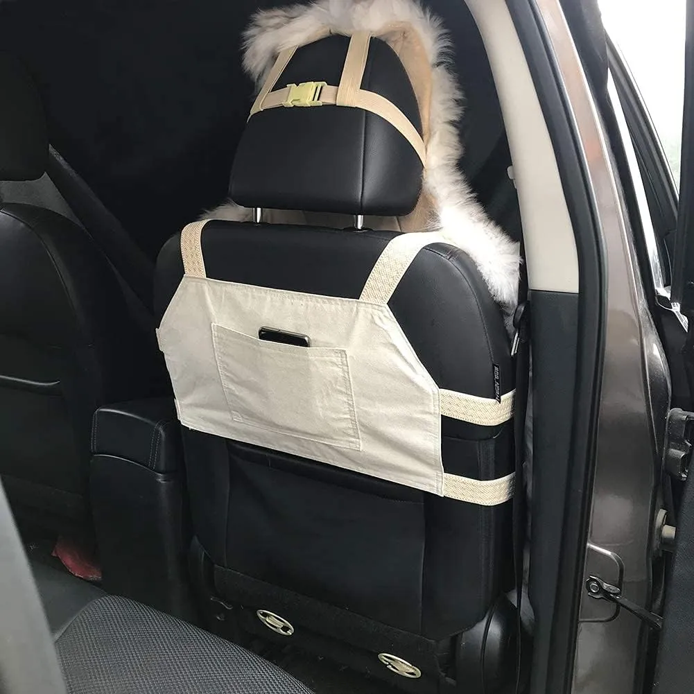 1 PC Fuzzy Faux Sheepskin Wool Fur Car Seat Cover for Auto SUV Trucks Universal Fit, Soft Plush Synthetic Wool Buck Fur Fluffy Car Seat Cushions by FLMaples(Dark Grey)