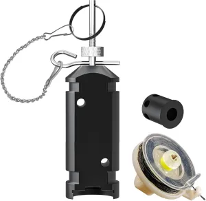 12 Gauge Camping Trip Wire Alarm Device, Perimeter Trip Alarm, Kevlar Cord for Camping Safety & Survival Equipment, Home Defense Weapon for Outdoor and Bear Deterrent