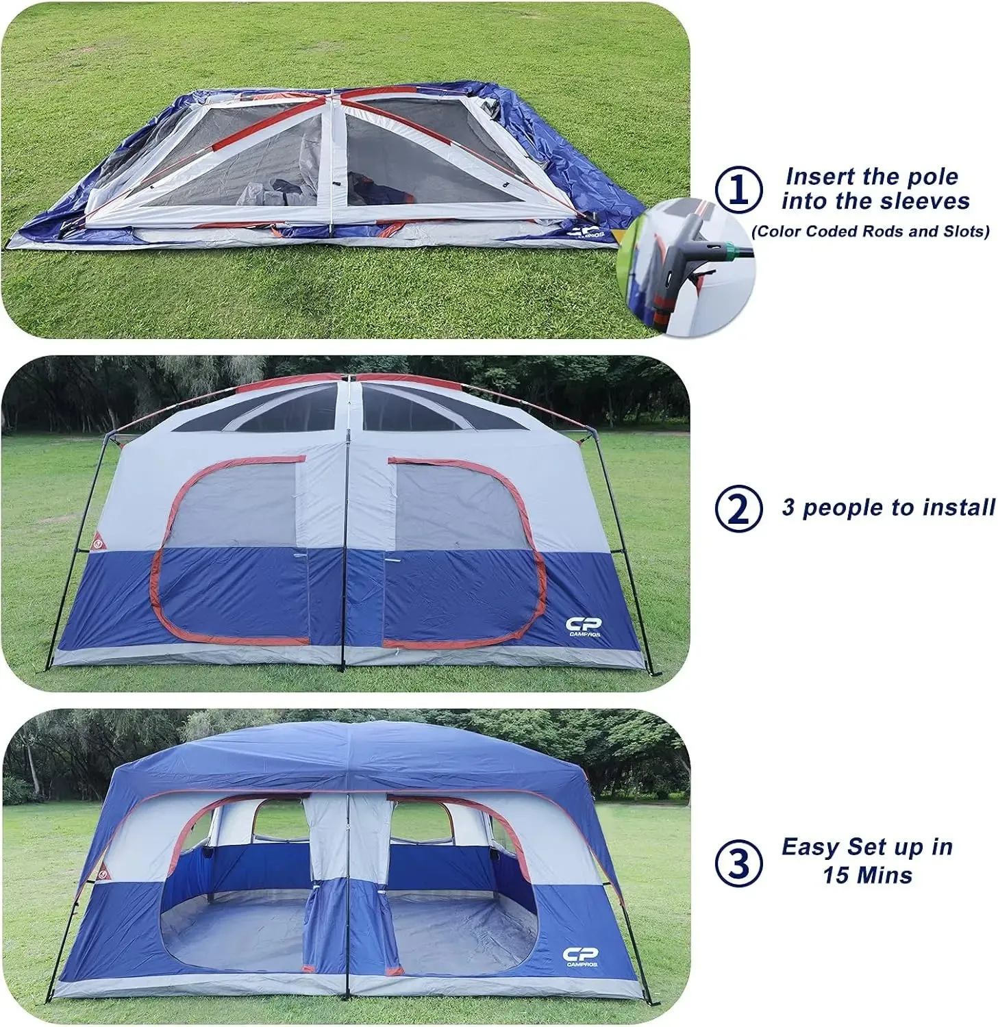 12 Person  Two Room Tent