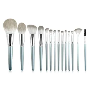 14pcs/set Makeup Brushes Set Powder Angled Blusher Sculpting Eyeshadow Make Up Highlighter Eyebrow Eyelashes Brush