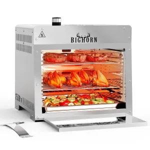 1500℉ Infrared Steak Grill, Portable Propane Gas Grill, Stainless Steel