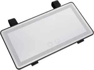 1Pc LED Car Vanity Mirror with Touch Switch High Definition Makeup Mirror for Visor Compact Design for Easy Installation Present for Beauty Enthusiasts