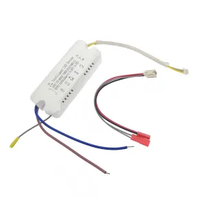 1pcs AC220V 2.4G Remote Control Intelligent LED Driver 8-24W 25-40W 37-60W X2 X4 X6 220mA Color Changeable Dimming Transformer(2Pin-(37-60W) x6)