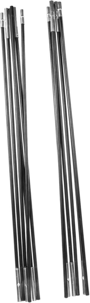 2-Pack Fiberglass Tent Poles Tent Replacement Poles for Camping Accessories