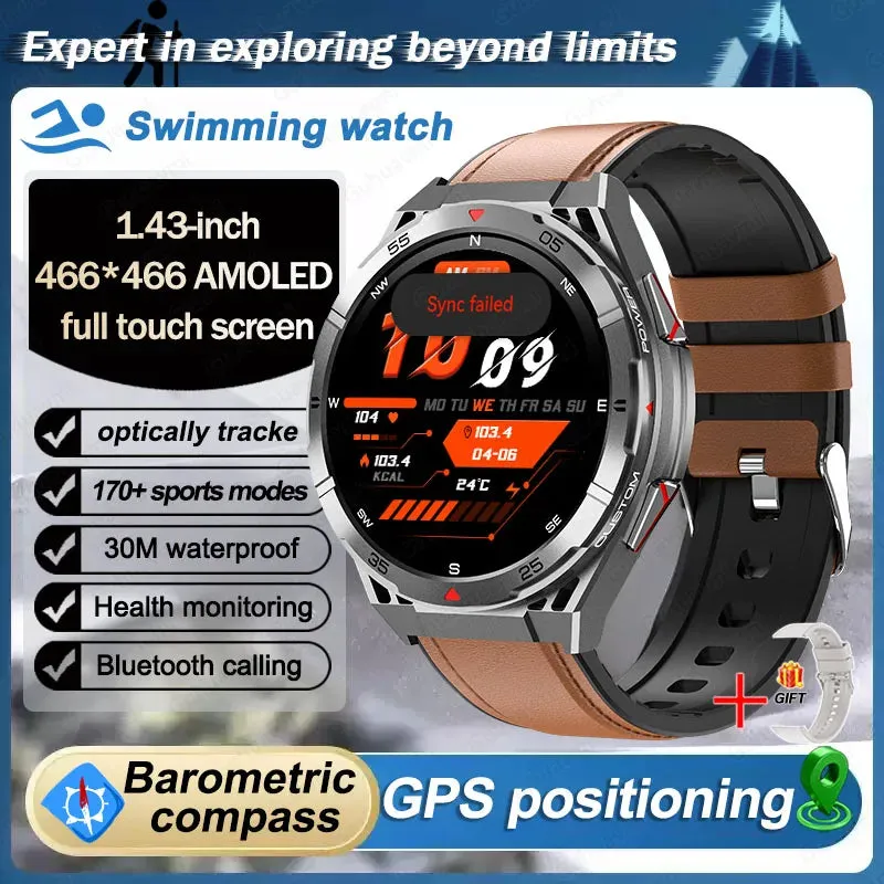 2025 Smart GPS Watch: Call, Track, and Assist