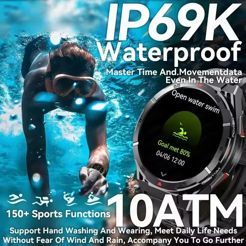 2025 Smart GPS Watch: Call, Track, and Assist