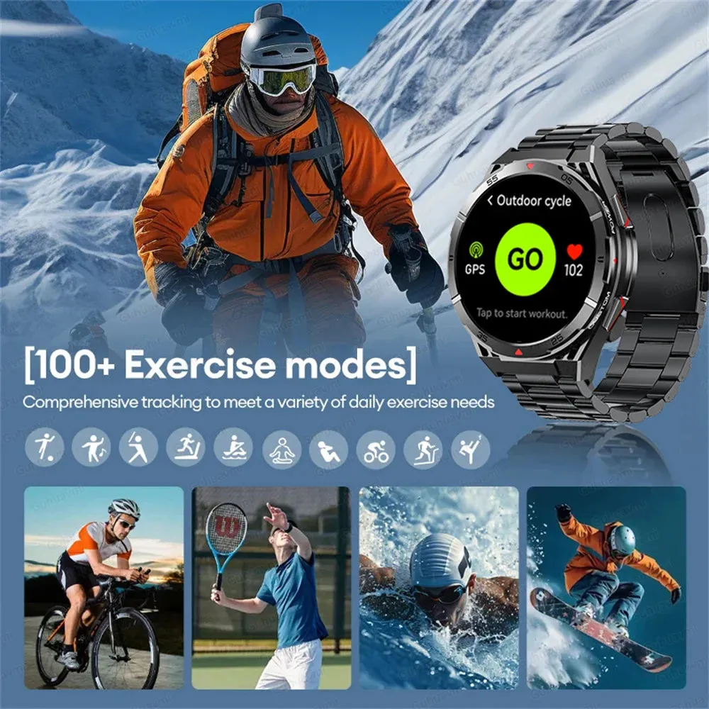 2025 Smart GPS Watch: Call, Track, and Assist