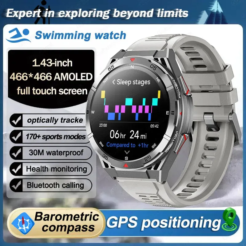 2025 Smart GPS Watch: Call, Track, and Assist