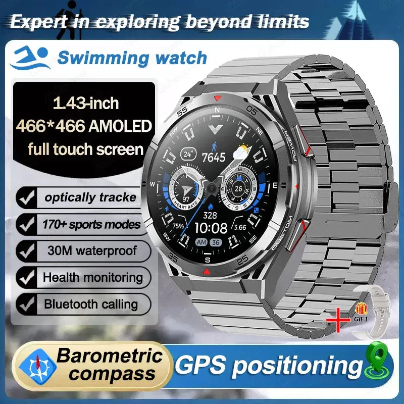 2025 Smart GPS Watch: Call, Track, and Assist