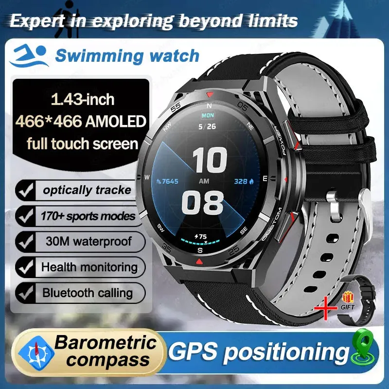 2025 Smart GPS Watch: Call, Track, and Assist