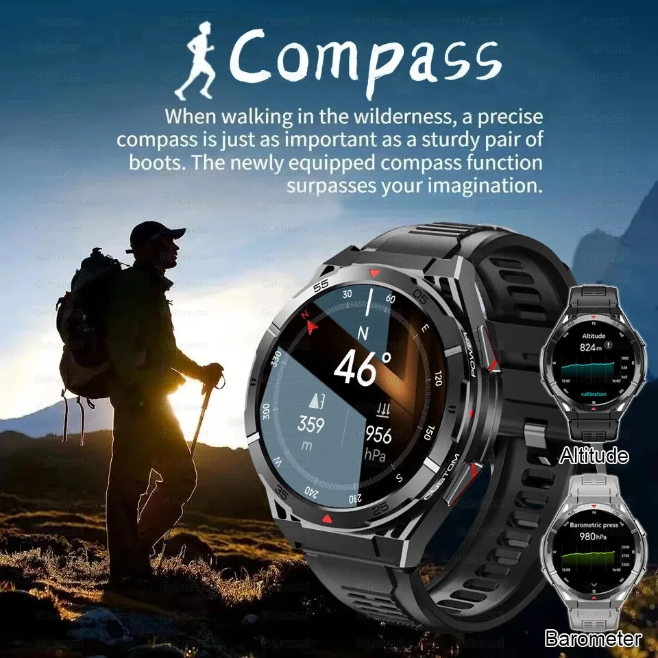 2025 Smart GPS Watch: Call, Track, and Assist