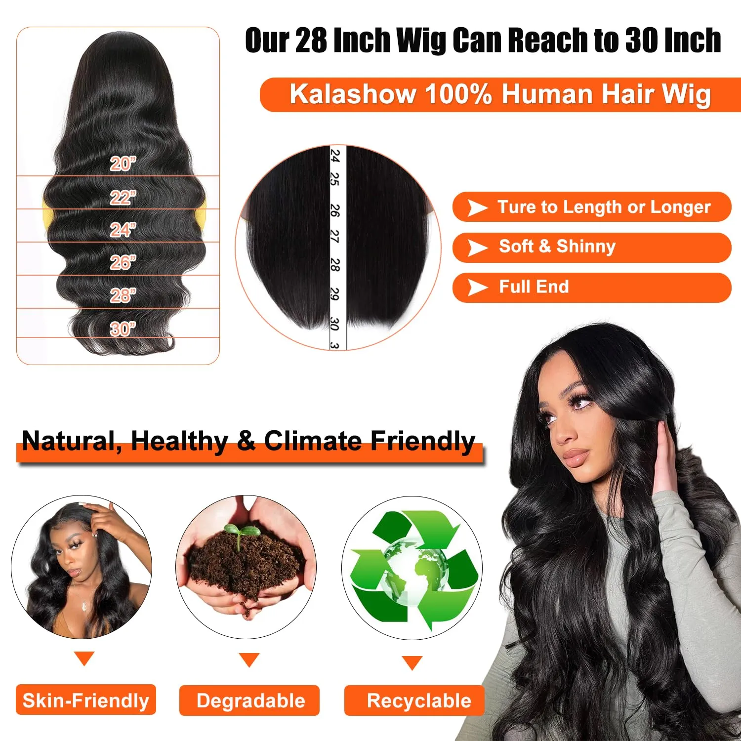 250% Density 13x6 Lace Front Wigs,100% Real Human Hair Wig,260g/pc HD Body Wave Lace Front Wigs for Black Women, Glueless Wigs Human Hair Pre Plucked Natural Hairline with Baby Hair 28 Inch
