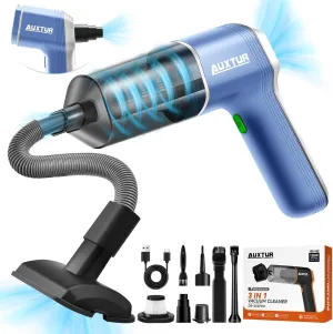 3 in 1 Handheld Vacuum Cordless|12000PA Car Vacuum Cleaner,Portable and Rechargeable Cleaner with High Power Brushless Motor,Super Suction Power Vacuums