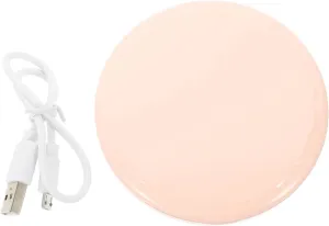 3 Sets Portable Travel Makeup Mirror Light Compact Vanity Mirror for Women Clamshell Led Lighting