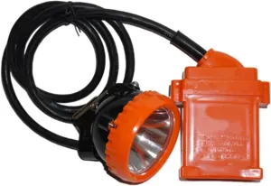5000MAH Superbright LED Miner Lamp Waterproof Rechargeable Head Mounted Industrial Miner's Lamp for Hiking Outdoor Working