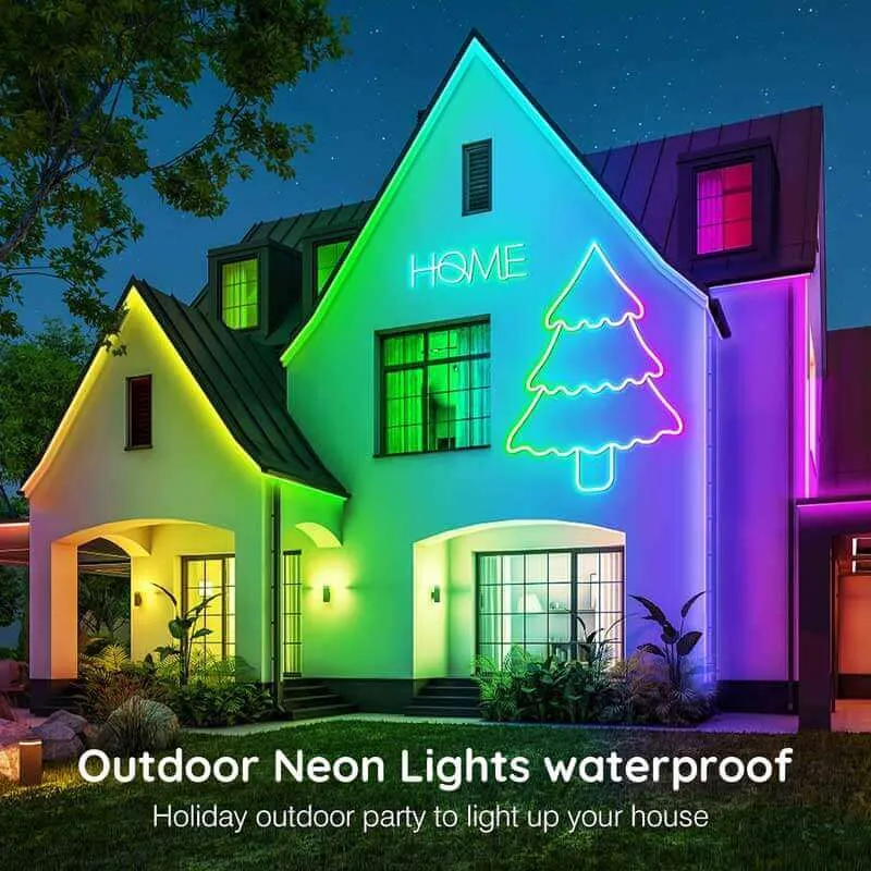 50Ft Neon Rope Strip Lights