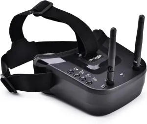 5.8G FPV Goggles with Antennas: 3 Inch Screen 5.8G 40CH Build in Battery Video Headset for Analog FPV camera and Transmitter FPV Drone RC Car Airplane RC Hobbies by Speedybee