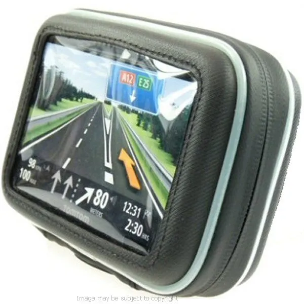 5inch GPS SatNav Motorcycle Powered Yoke Mount - 19mm (sku 14051)