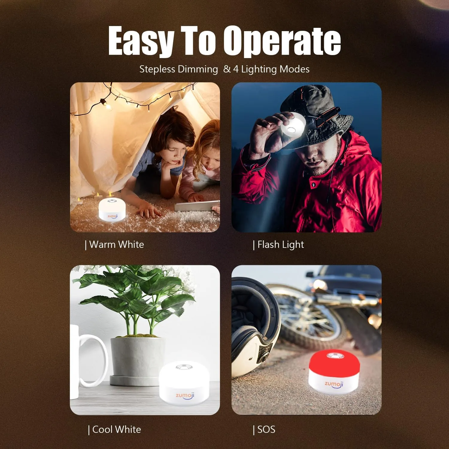 600LM LED Camping Lights,Rechargeable & Portable Camping Flashlight,4 Light Modes,4000mAh Power Bank,Camping Gear with Magnet Base Camping Accessories for Hurricane, Emergency, Hiking, Fishing (1)
