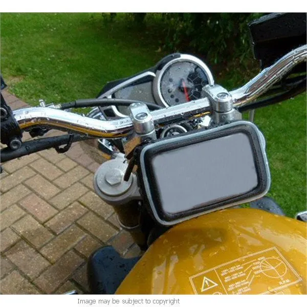 6inch GPS SatNav Motorcycle Straight MICRO USB Powered 13mm Yoke Mount (sku 14161)