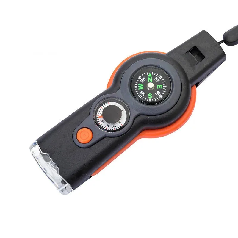 7 in 1 Outdoor Survival Whistle Emergency Tools