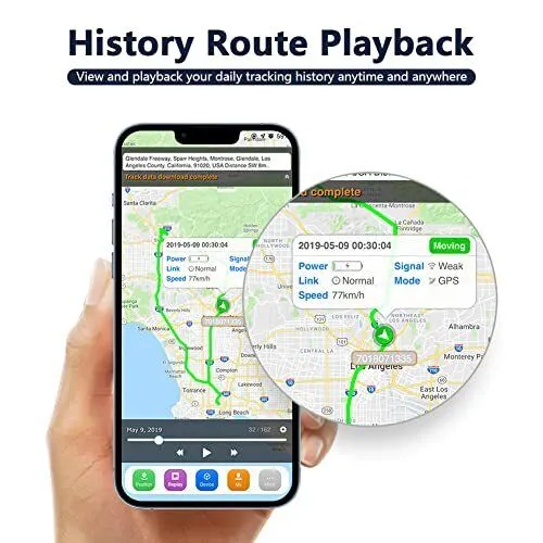 901L  4G GPS Tracker for Vehicles, Mini GPS Tracker Waterproof Locator