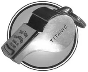 ACME Thunderer Titanic Mates Whistle - Sterling Silver