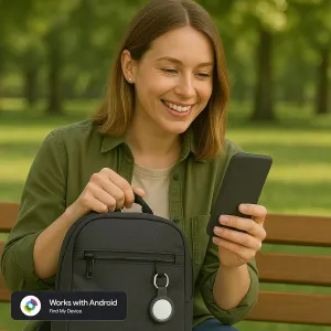 air Tags-4 Pack Android,Android Compatible Air Tag - Tracker Tags for Android Phones, Supports Google Find My Device, 2025 New Model (4 Pack Multiple Colors)