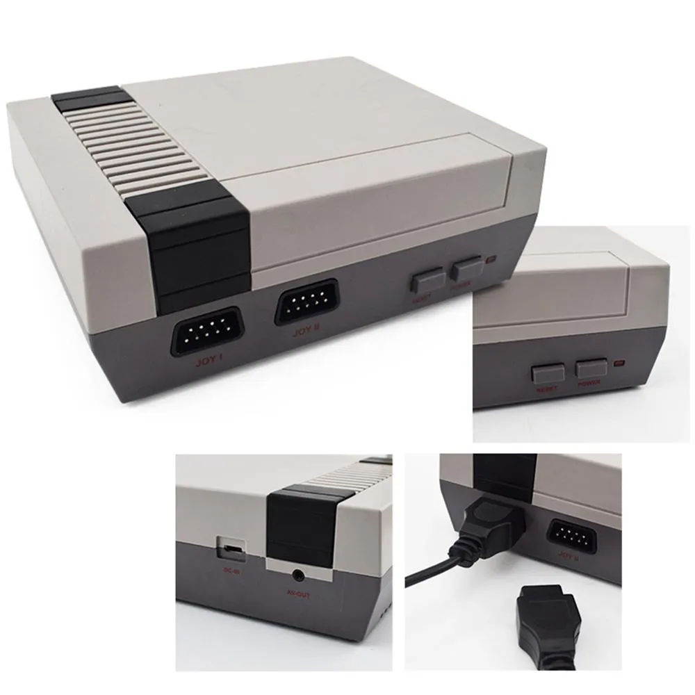 ALLOYSEED Retro Mini TV Game Console 8 Bit Handheld Game Player Kids Video Gaming Console Built-In 500/620 Classic Games Gifts