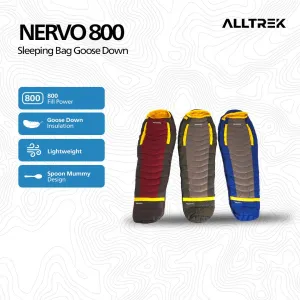 ALLTREK Sleeping Bag Goose Down Nervo 800