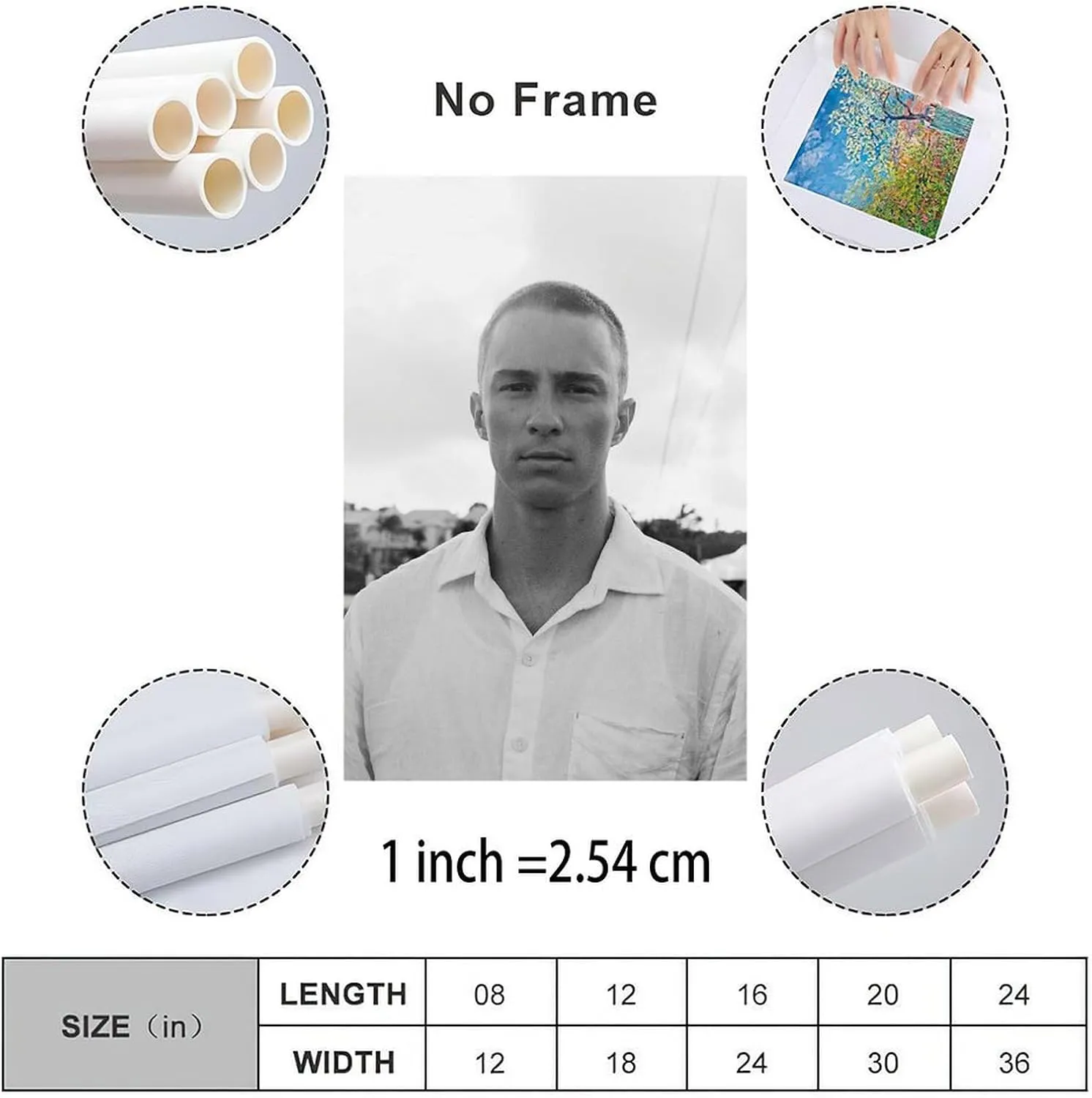 American Actor Drew Starkey Poster Character Portrait Art Poster (3) Canvas Painting Wall Art Poster for Bedroom Living Room Decor 20x30inch(50x75cm) Unframe-style
