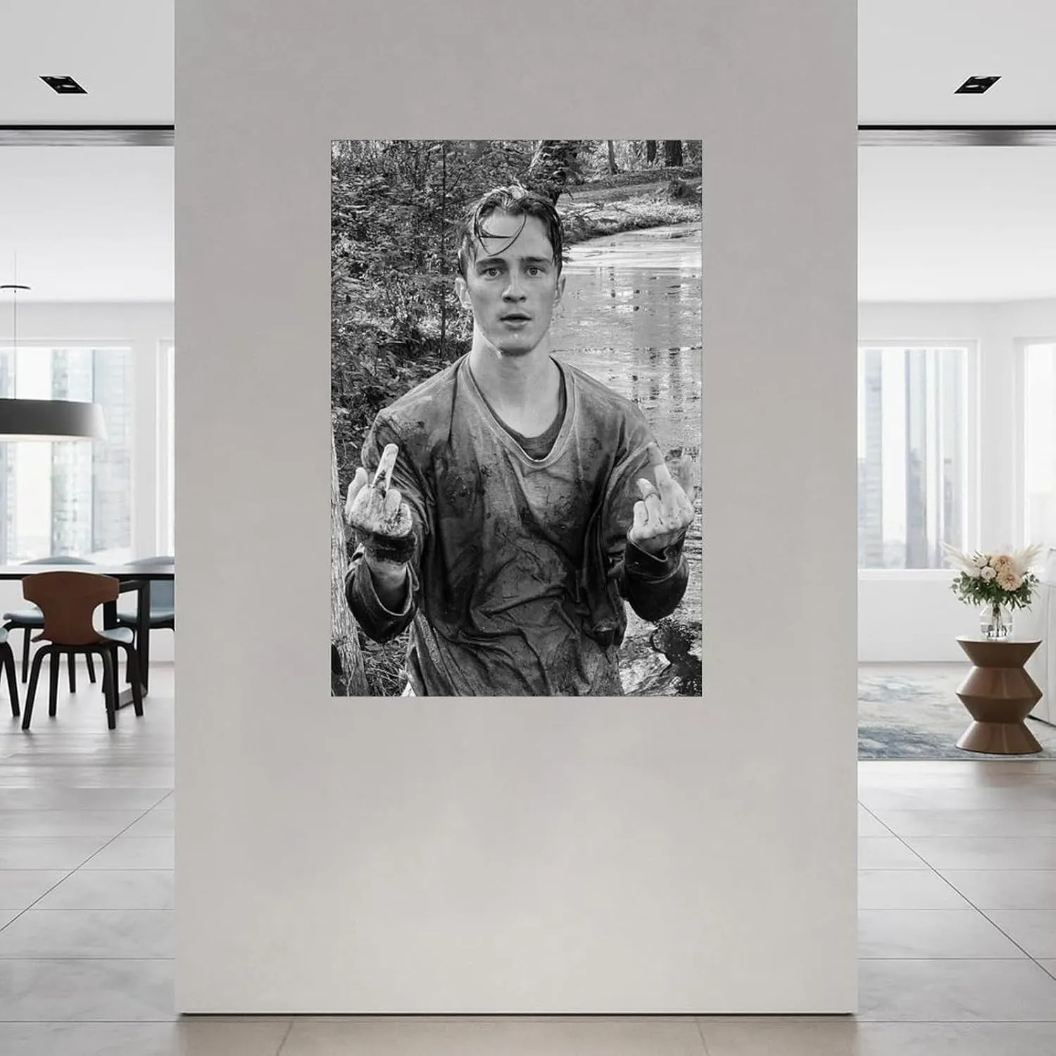 American Actor Drew Starkey Poster Character Portrait Art Poster (4) Canvas Painting Posters And Prints Wall Art for Living Room Bedroom Decor 08x12inch(20x30cm) Unframe-style