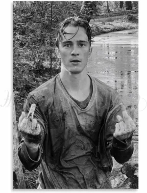 American Actor Drew Starkey Poster Character Portrait Art Poster (4) Canvas Painting Posters And Prints Wall Art for Living Room Bedroom Decor 08x12inch(20x30cm) Unframe-style
