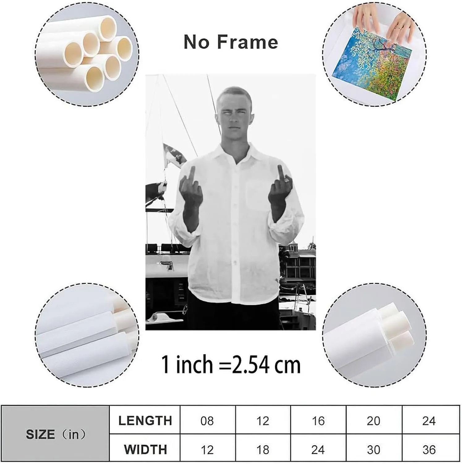 American Actor Drew Starkey Poster Character Portrait Art Poster (5) Canvas Painting Wall Art Poster for Bedroom Living Room Decor 08x12inch(20x30cm) Unframe-style