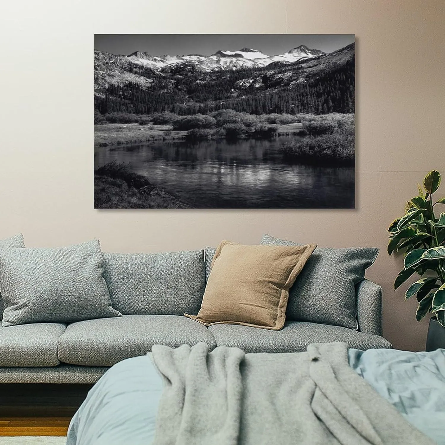 American Landscape Photographer Ansel Adams Poster Canvas Wall Art Posters For Room Aesthetic And Decor 13Canvas Painting Posters And Prints Wall Art for Living Room Bedroom Decor 24x36inch(60x90cm)