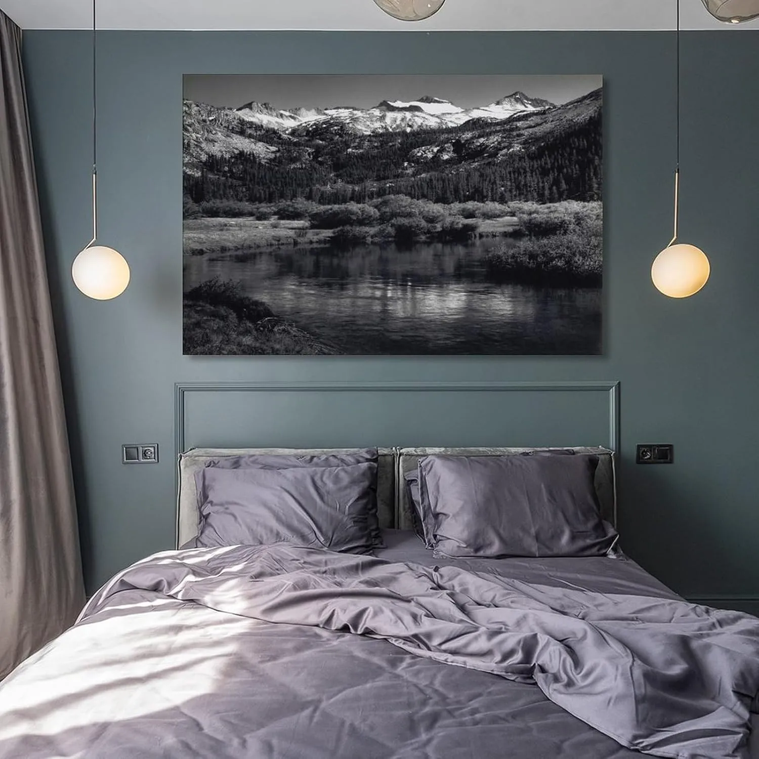 American Landscape Photographer Ansel Adams Poster Canvas Wall Art Posters For Room Aesthetic And Decor 13Canvas Painting Posters And Prints Wall Art for Living Room Bedroom Decor 24x36inch(60x90cm)