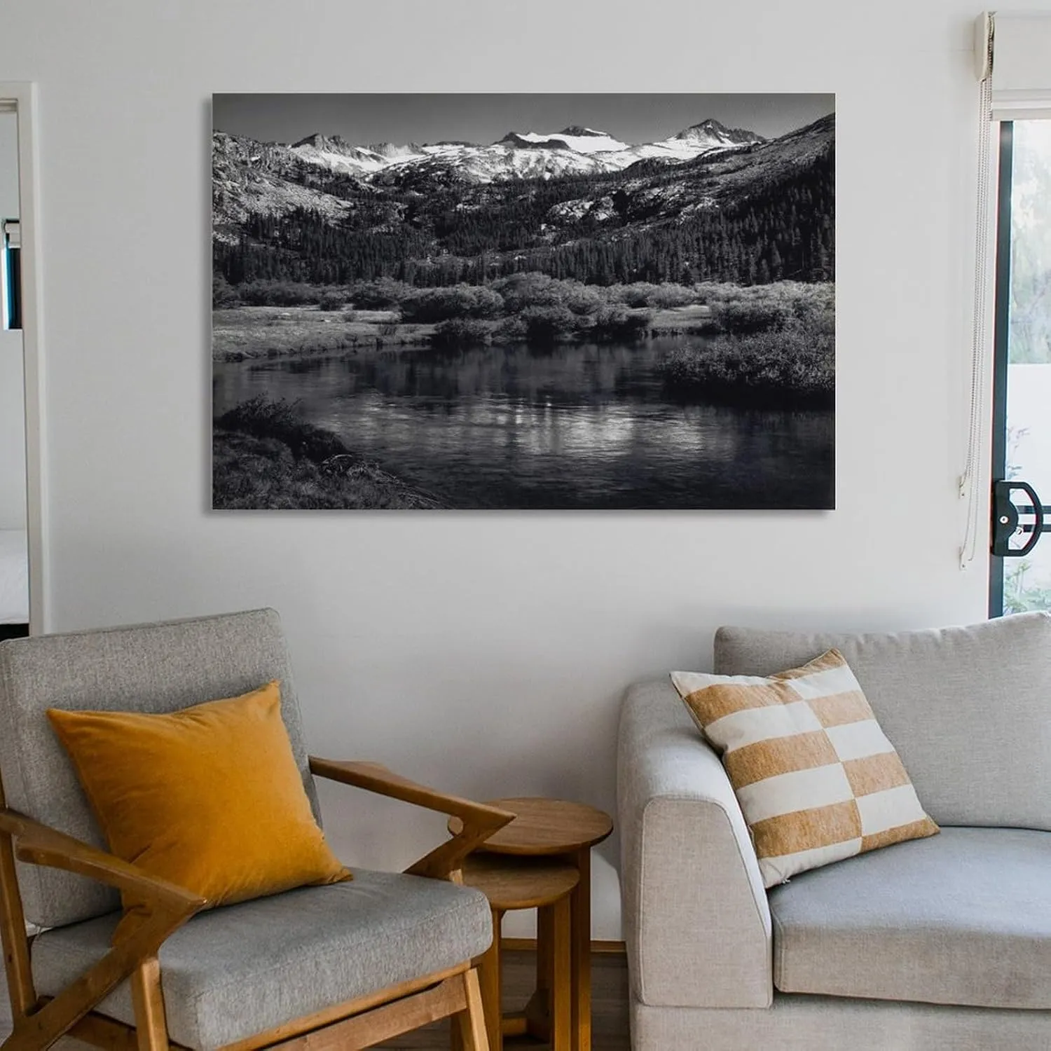 American Landscape Photographer Ansel Adams Poster Canvas Wall Art Posters For Room Aesthetic And Decor 13Canvas Painting Posters And Prints Wall Art for Living Room Bedroom Decor 24x36inch(60x90cm)