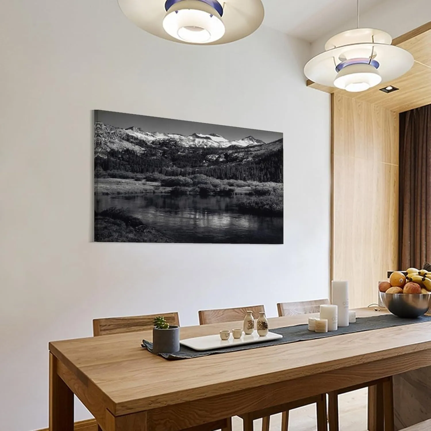 American Landscape Photographer Ansel Adams Poster Canvas Wall Art Posters For Room Aesthetic And Decor 13Canvas Painting Posters And Prints Wall Art for Living Room Bedroom Decor 24x36inch(60x90cm)
