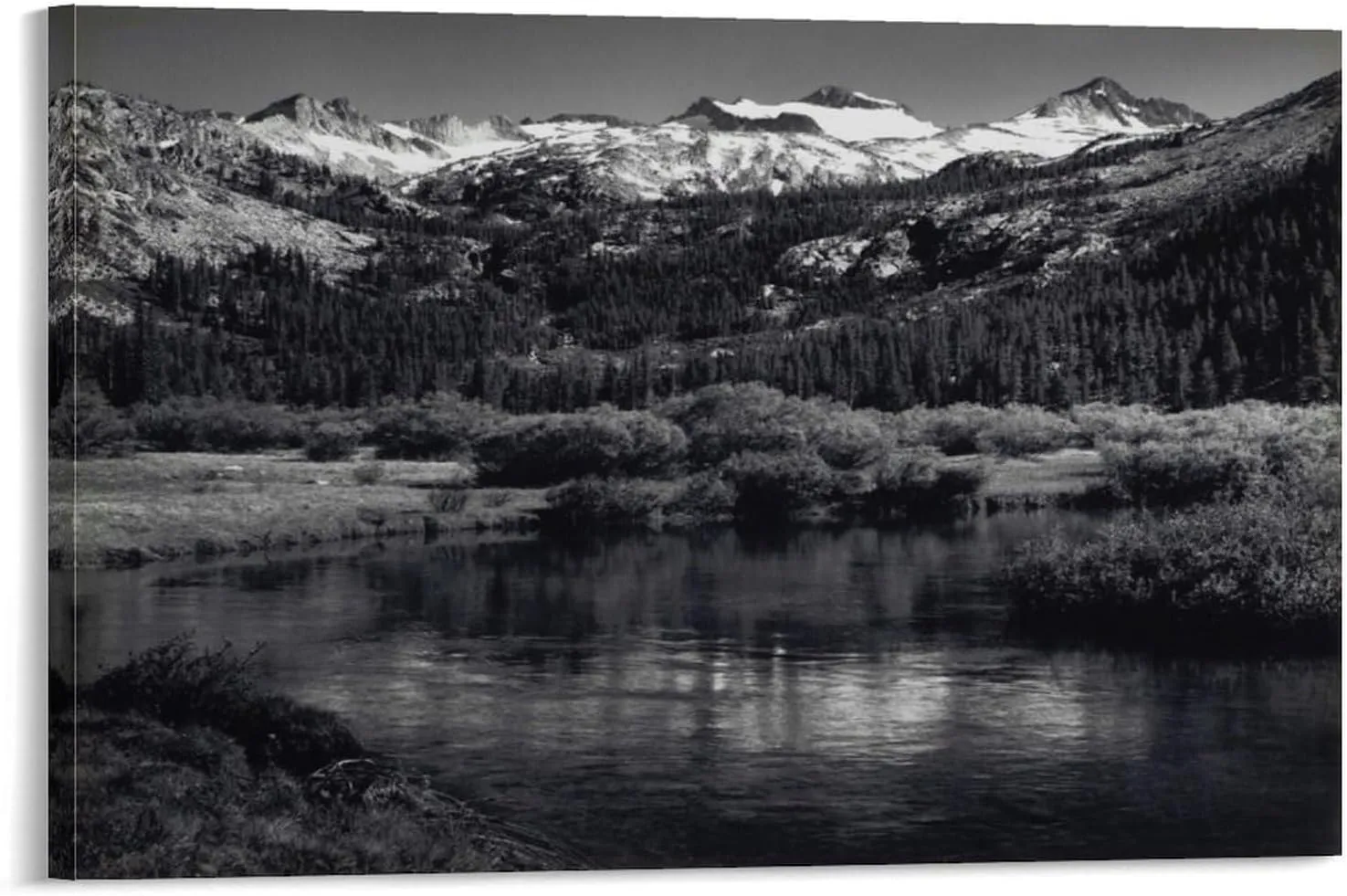 American Landscape Photographer Ansel Adams Poster Canvas Wall Art Posters For Room Aesthetic And Decor 13Canvas Painting Posters And Prints Wall Art for Living Room Bedroom Decor 24x36inch(60x90cm)