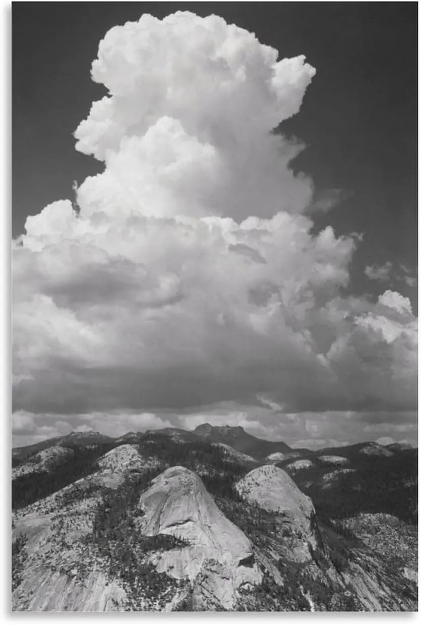 American Landscape Photographer Ansel Adams Poster Canvas Wall Art Posters For Room Aesthetic And Decor 19Canvas Painting Wall Art Poster for Bedroom Living Room Decor20x30inch(50x75cm)