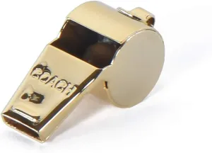 American Whistle Corporation Coach Whistle - 126 db Loud, Sharp Tone Whistles - Includes Lanyard and Safe-T-Tip - Made in America
