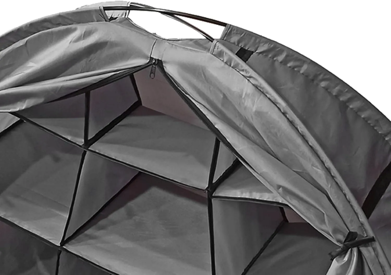 AMONIDA Camping Storage Tent, Foldable Camping Shoes Organizer 9 Shelves Clean Organization Portable for Outdoor