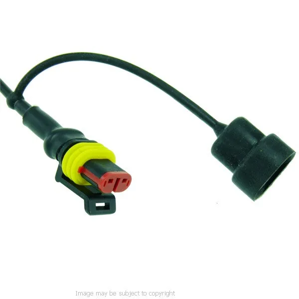 Angled Mini USB Bike Motorcycle Optimate Style Satnav Charger fits Garmin Nuvi (sku 34220)