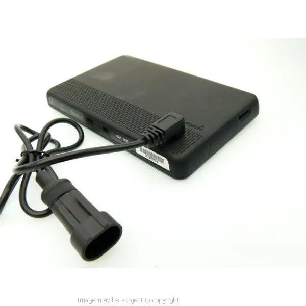 Angled Mini USB Connector for Motorcycle Hardwire & DIN Cable (sku 14345)