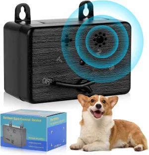 Anti Barking Device, Auto Dog Barking Control Devices with 4 Modes, 50FT Bark Box Sonic Dog Barking Deterrent Devices, Waterproof Ultrasonic Dog Bark Deterrent Indoor & Outdoor Safe for Dogs & People5
