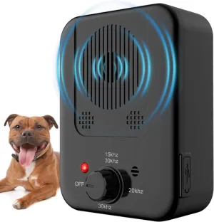 Anti Barking Device for Dogs, Rainproof Ultrasonic Bark Control Device, Rechargeable Dog Bark Stopper, Chemicalfree Dog Bark Deterrent Devices, Stop Neighbors Dog from Barking for All Breeds of Dogs