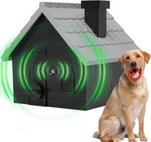 Anti Barking Device, Ultrasonic Dog Bark Deterrent Devices, Dog Barking Silencer up to 50 FT, Dog Barking Control Device, Bark Box Indoor Outdoor for Dogs Training & Behavior Aids
