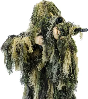Arcturus Warrior Ghillie Suit - Camouflage Hunting Suit for Men, Military, Hunters, Snipers & Airsoft