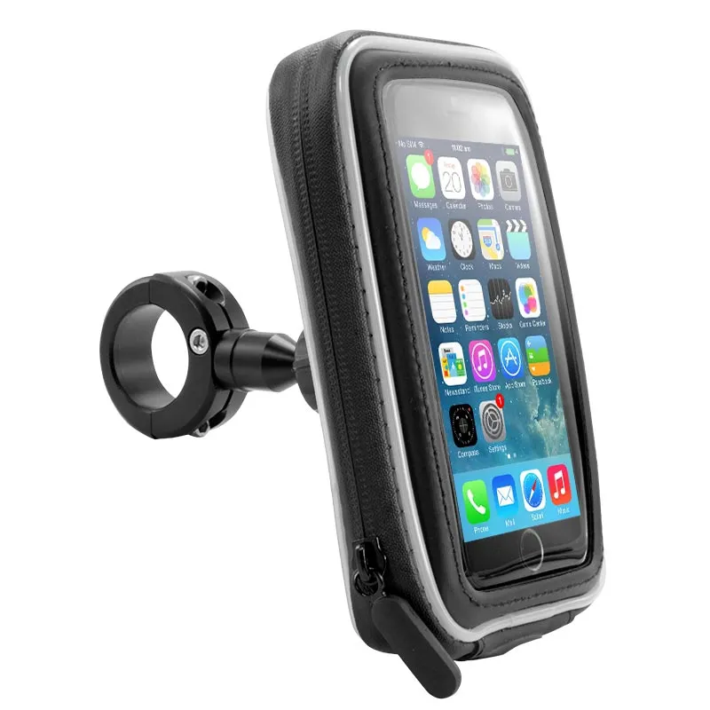 Arkon MC2B5WPCS BLACK Motorcycle Handlebar Mount fits Samsung Galaxy S10 (sku 44810)