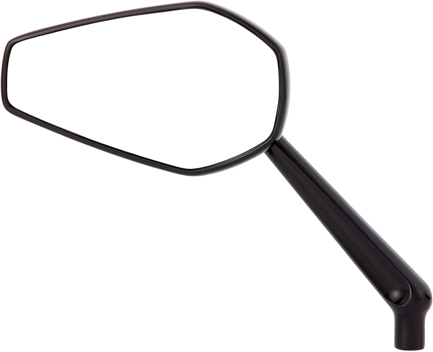 Arlen Ness 13-156 compatible with Mini Stocker Mirror - Left - Black Powdercoat